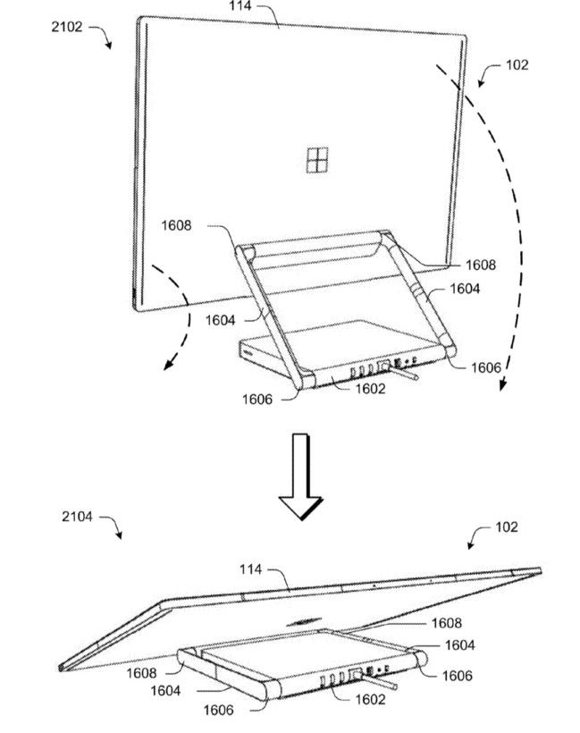 Patente mostra que monitor pode ser recolhido para ser utilizado como uma espécie de tablet gigante Patente mostra que monitor pode ser recolhido para ser utilizado como uma espécie de tablet gigante