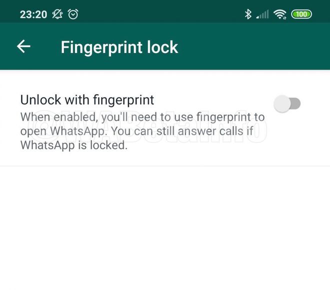 WhatsApp ganha bloqueio por digital no Android