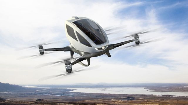 Chinesa é autorizada a testar drone de transporte de passageiros nos EUA