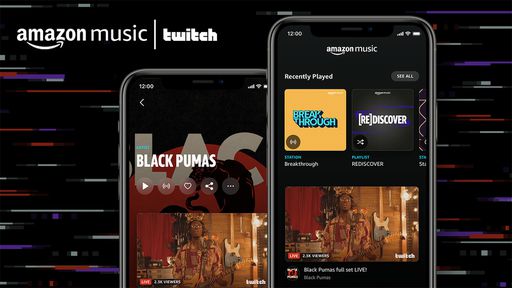 Amazon Music se integra à Twitch e passa a contar com shows ao vivo