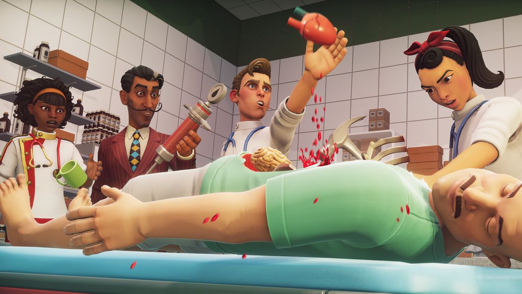 Acidentes médicos acontecem, principalmente em Surgeon Simulator 2 (Foto: Divulgação/Bossa Studios)