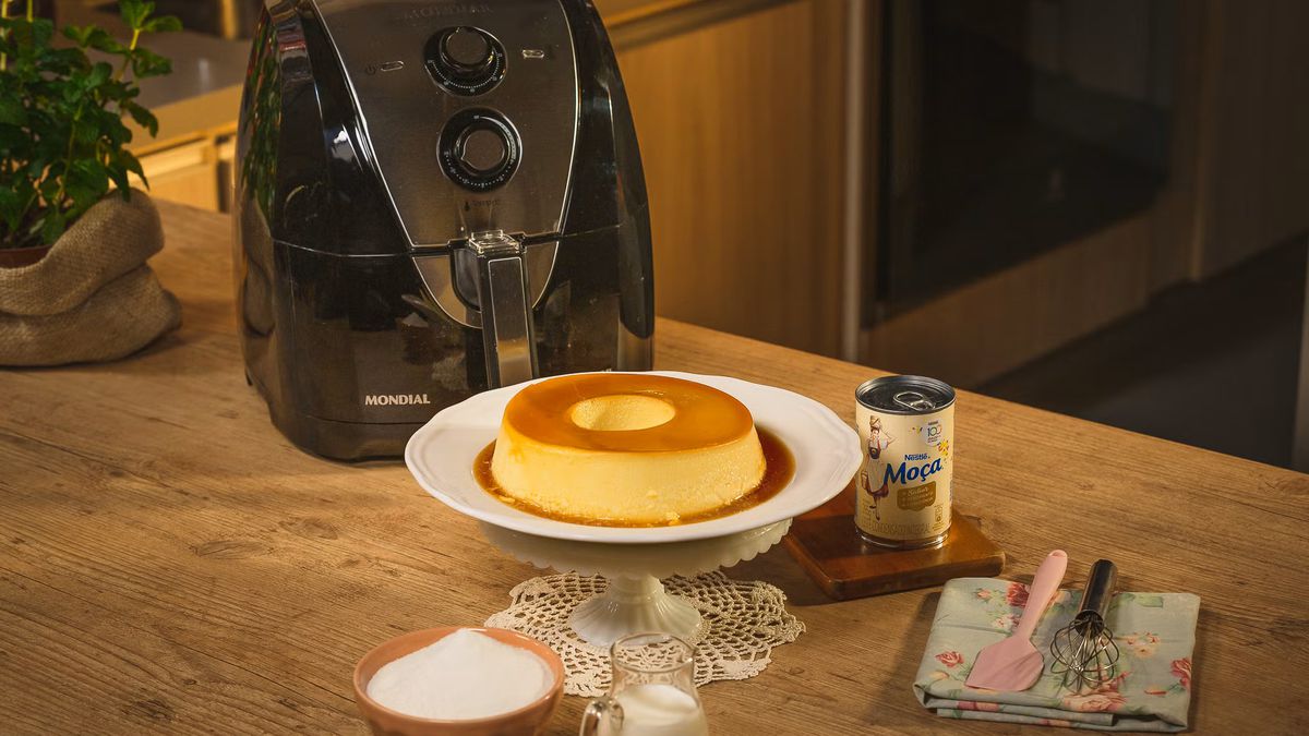 Dá para fazer pudim na airfryer? 4 modelos ideias para fazer a sobremesa
