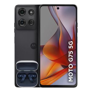 Motorola Moto G75, 5G, 256 GB, 8 GB RAM (+8 GB RAM Boost) + Moto Buds | CUPOM