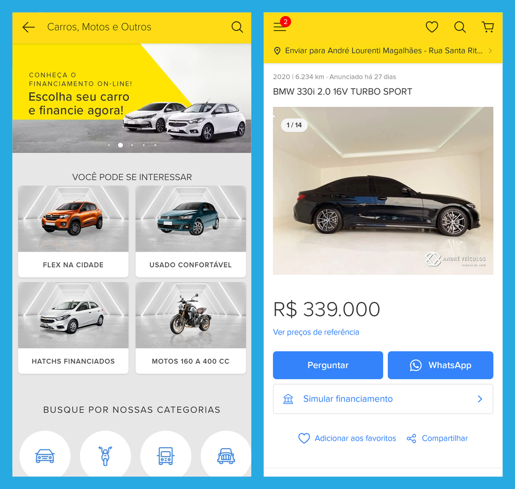Conheça os 7 melhores aplicativos de compra e venda de carros