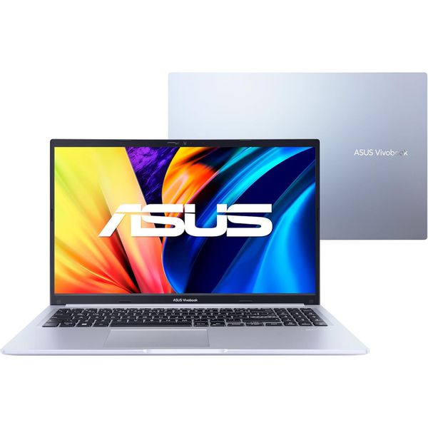 PARCELADO | Notebook ASUS Vivobook 15, Intel Core i5, 8GB, 512GB SSD, Intel Iris Xe, 15,60", Windows 11 Home, Prata Metálico - X1502ZA-BQ1760W | EXCLUSIVO AMAZON PRIME