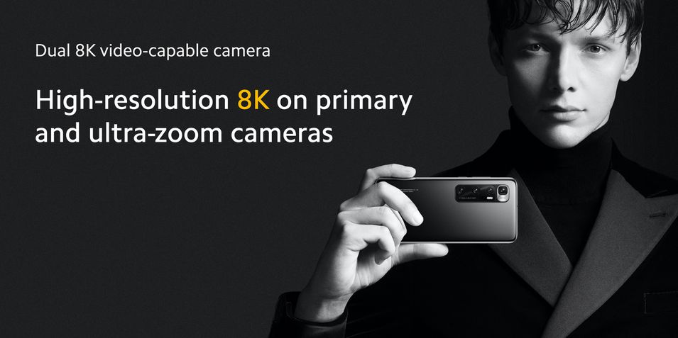 Xiaomi Mi 10 Ultra - gravação de vídeo 8K