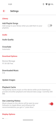 Apple Music Android 2