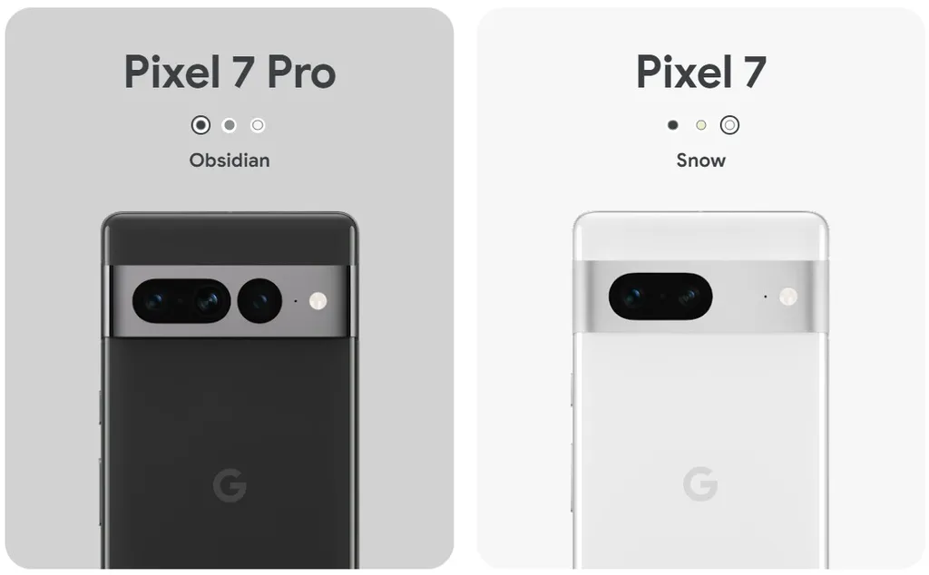 Google já confirmou detalhes de design do Pixel 7 e 7 Pro; modelos chegarão com novo chip Tensor G2 (Imagem: Divulgação/Google)