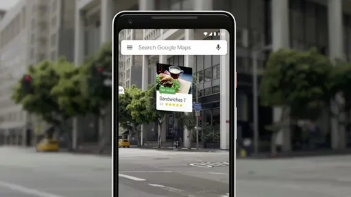 Google Maps testa ícones flutuantes de realidade aumentada no Street View