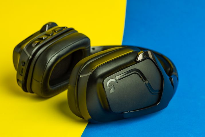Logitech G935 - Detalhe externo