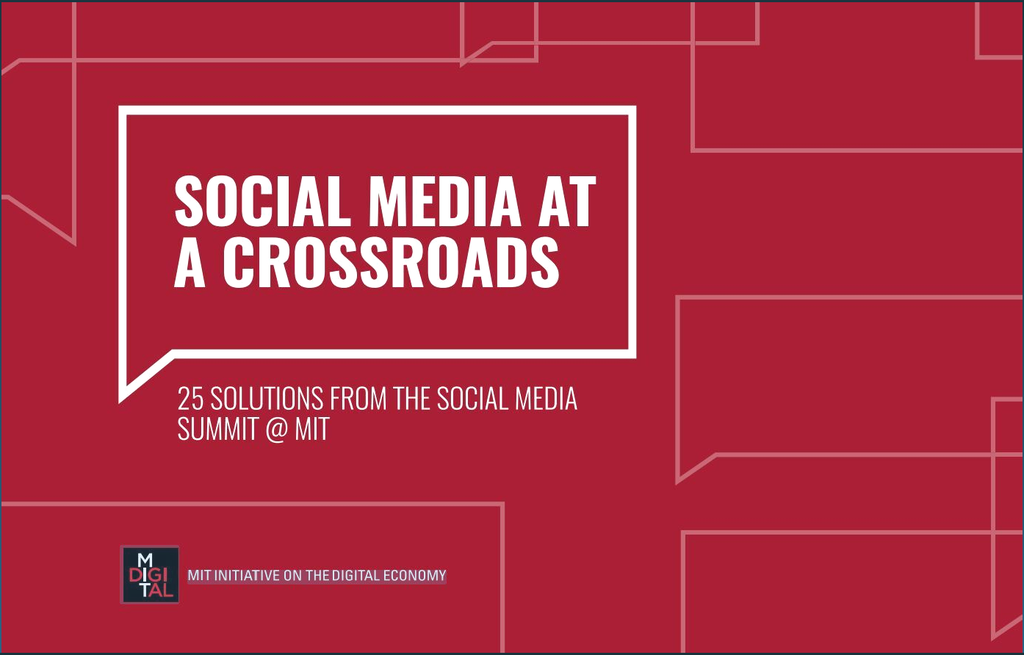 Estudo debate e propõe 25 soluções para os problemas nas redes sociais (Imagem: Reprodução/MIT)