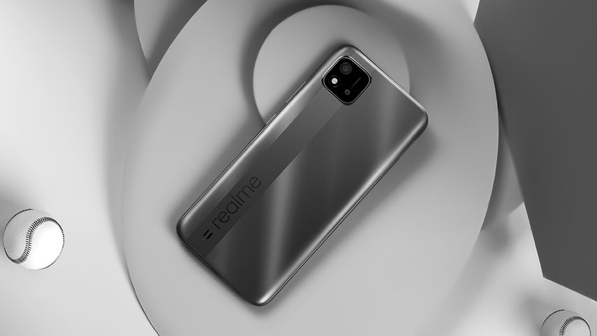 Realme C20: render oficial