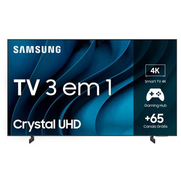 Smart TV Samsung 50" UN50CU8000GXZD Crystal UHD 4K | LEIA A DESCRIÇÃO - CASHBACK