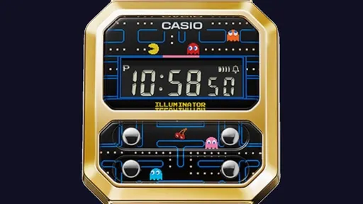 Pac-Man terá relógio retrô da Casio