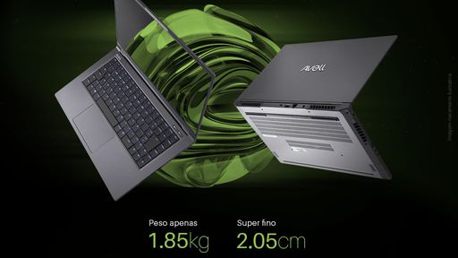 Avell aposta em versatilidade com seu novo notebook A60 MUV Throwback