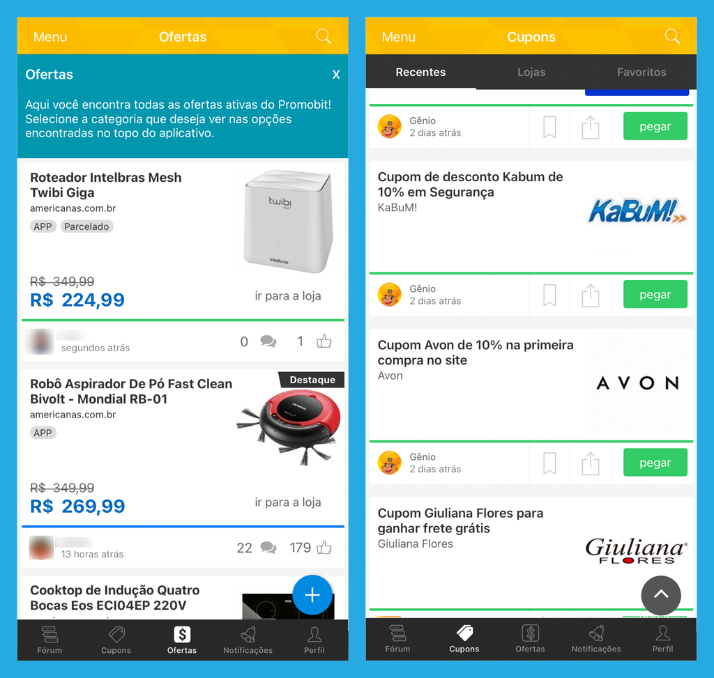 Promobit: Promoções e Cupons – Apps no Google Play