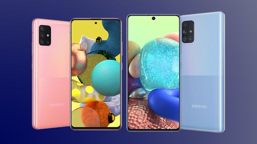 Samsung oficializa versões 5G dos Galaxy A51 e A71 com poucas mudanças