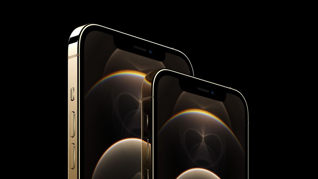 Sucessor do iPhone 12 Pro deve manter acabamento, com foco em ajustes de design como entalhe menor e câmeras maiores (Imagem: Reprodução/Apple)