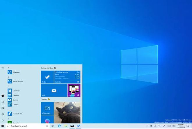 Microsoft vai disponibilizar opção de tema branco em nova atualização do Windows 10. Imagem: Divulgação / Windows