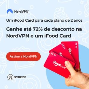 NordVPN: assine com até 72% de desconto e receba um iFood Card | Saiba mais e confira os pacotes a partir de R$ 10,90 por mês para novos usuários