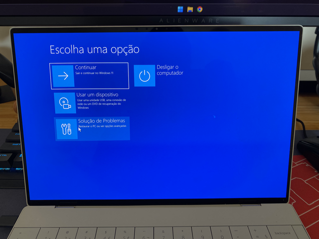 Configuração Secure Boot
