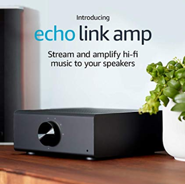 O Echo Link Amp vem com amplificador de 60 W integrado (Imagem: Divulgação / Amazon)