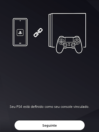 Vincule o app ao console (Imagem: André Magalhães/Captura de tela)