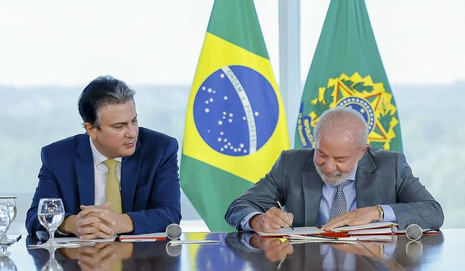 Lula e camilo santana