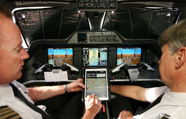 iPad avião