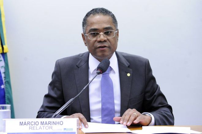 Deputado Márcio Marinho, autor do projeto de lei que prevê o auxílio home office