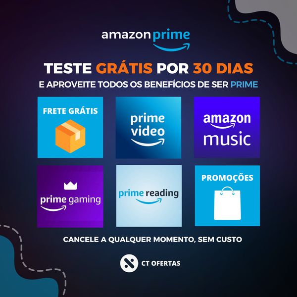 Amazon Prime - Frete grátis, filmes, séries, músicas e muitos outros benefícios!