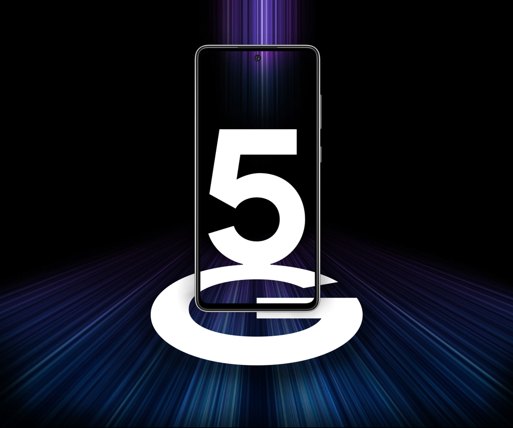 O 5G já está pronto para ser usado no Samsung Galaxy M52 (Imagem: Divulgação/Samsung)