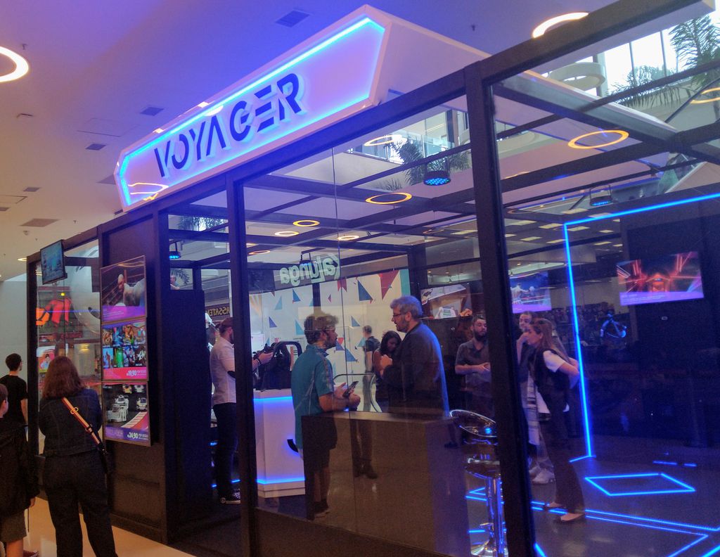 Novo modelo de negócios itinerante do Voyager permite que a tecnologia de VR chegue a mais cidades (Foto: Fidel Forato/Canaltech)