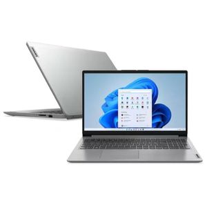 Notebook Lenovo Ultrafino IdeaPad 1 R5-7520U 8GB 512GB SSD Windows 11 | CUPOM