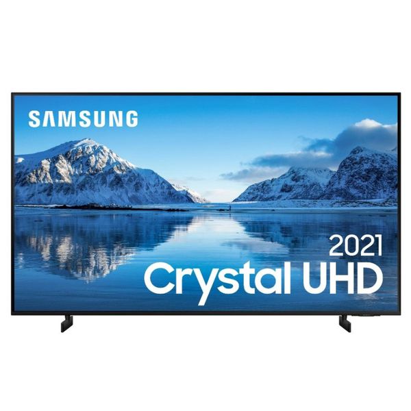 Samsung Smart Tv 60" Crystal Uhd 4k 60au8000, Painel Dynamic Crystal Color, Design Slim, Tela Sem Limites [CUPOM]