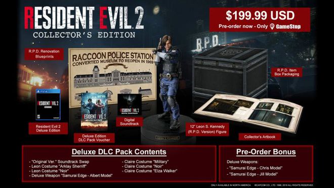 Resident Evil 2 | Edição de colecionador e mais novidades são reveladas