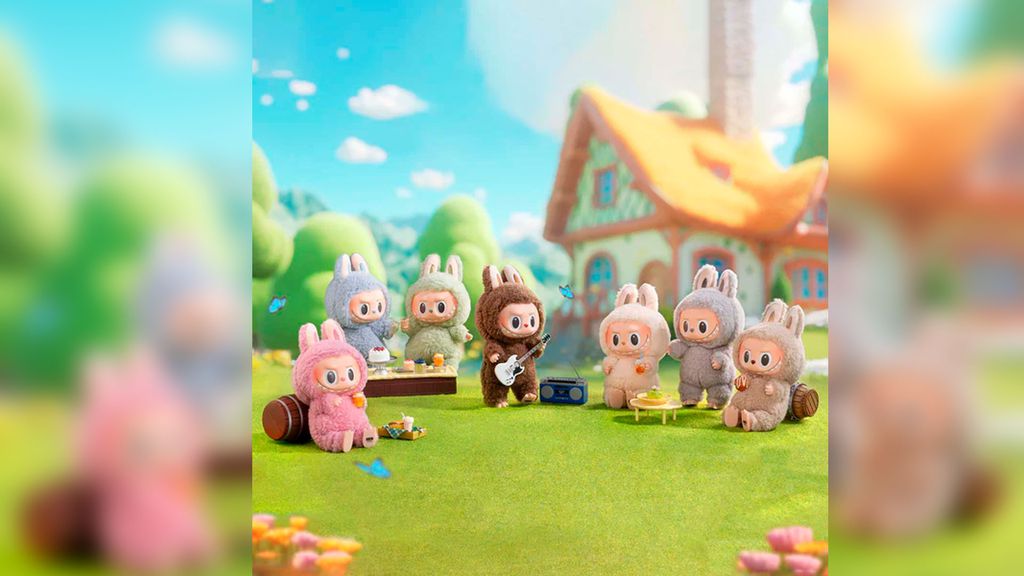 A Labubu Exciting Macaron é uma das mais clássicas, e certamente é a coleção mais vista da monstrinha por aí (Imagem: Pop Mart/Divulgação)