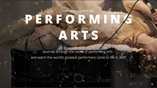 Google lança plataforma para assistir apresentações de teatro em video 360 graus