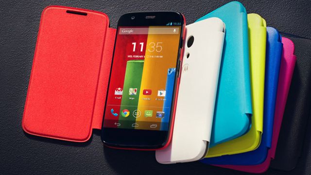 Motorola vende 6,5 milhões de aparelhos no primeiro trimestre, graças ao Moto G