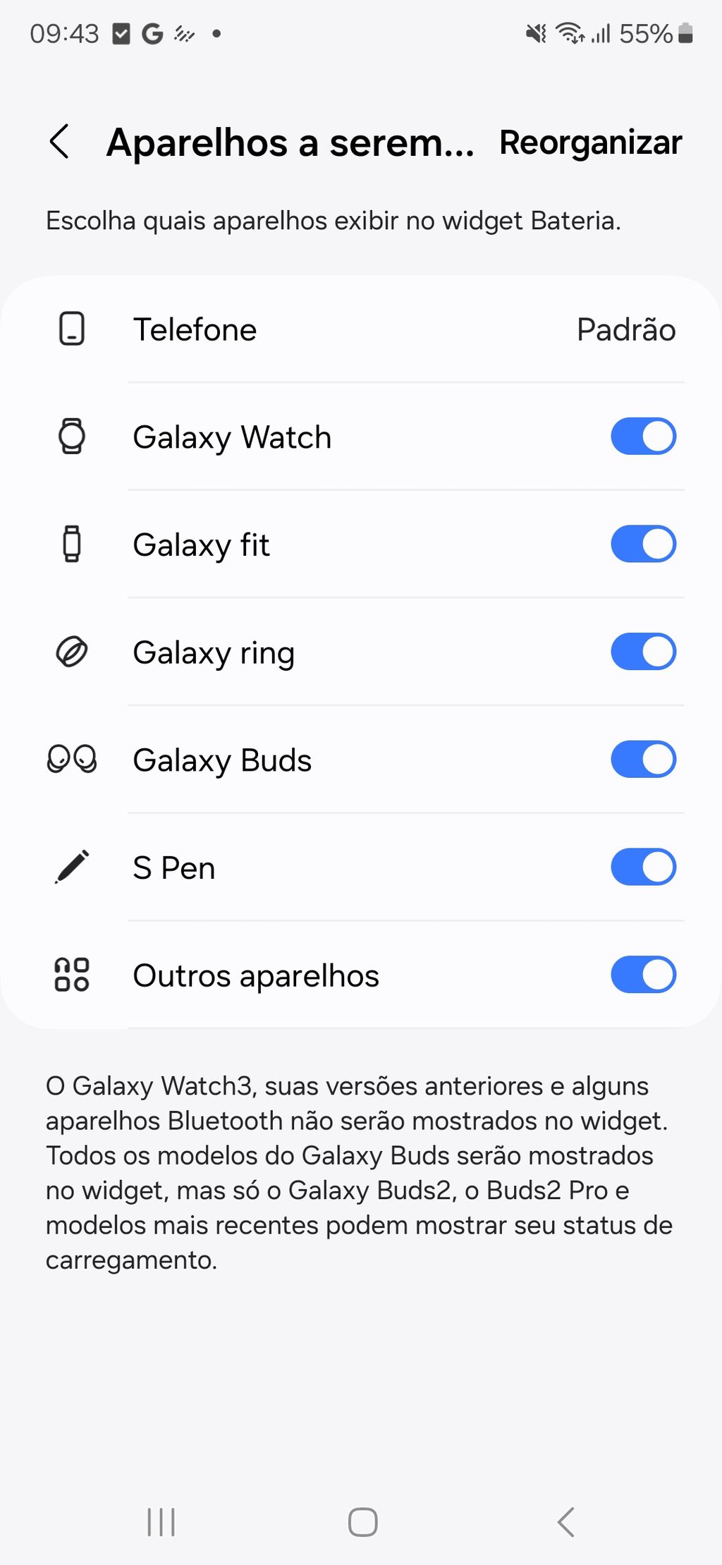 O Galaxy Ring já aparece em celulares e dispositivos Samsung que estejam rodando a One UI 6.1, como o Galaxy S24 Ultra na foto — aparelhos com a One UI 6.0, incluindo o Galaxy S23 Ultra, ainda não mencionam o acessório (Imagem: Felipe Junqueira/Canaltech)