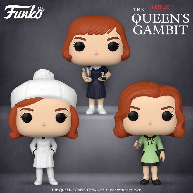 Agora você pode ter a Beth, de O Gambito da Rainha, na versão Funko Pop
