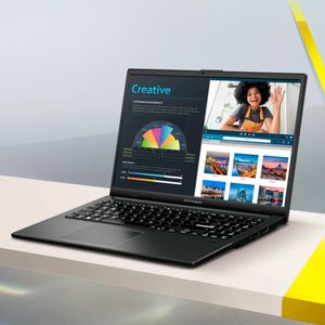 LEIA A DESCRIÇÃO | Notebook Asus Vivobook Go 15 E1504FA, AMD Ryzen 5-7520u, 4 GB RAM, 256 GB SSD, Linux KeepOS, Tela 15.6" FHD | ATIVE O CUPOM + PIX
