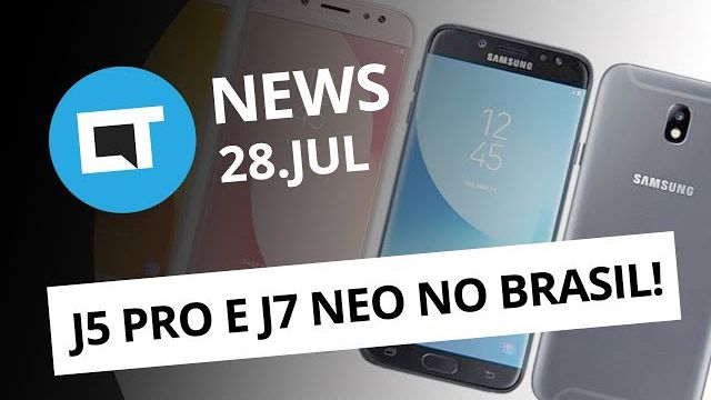 Galaxy J5 Pro e J7 Neo no Brasil; A ciência recomenda jogar durante o expediente