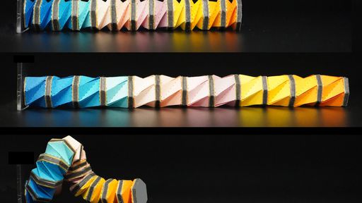 Pesquisadores criam braço robótico inspirado em origami que funciona sem motor