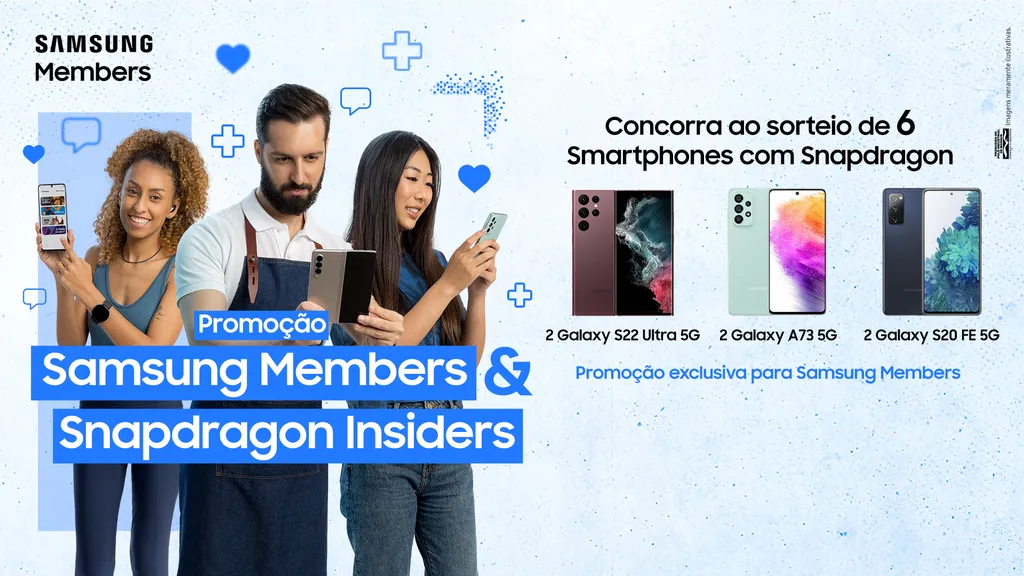 Banner da promoção Samsung Members e Snapdragon Insiders (Imagem: Divulgação/Snapdragon)