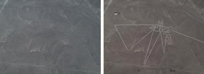 IA tenta desvendar os mistérios dos geoglifos impressos no deserto de Nazca