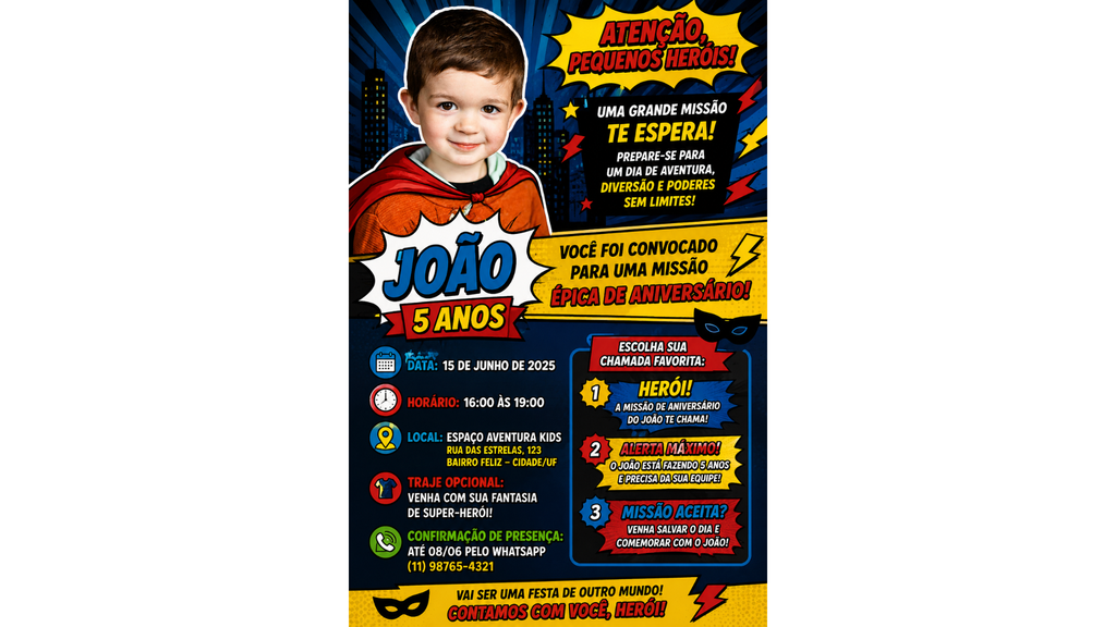 Tema de super-herói