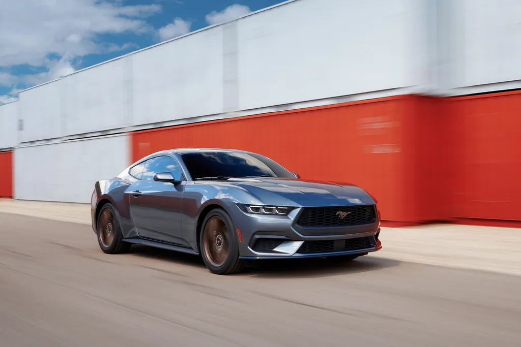 Visual do novo Mustang 2024 está mais agressivo (Imagem: Divulgação/Ford)