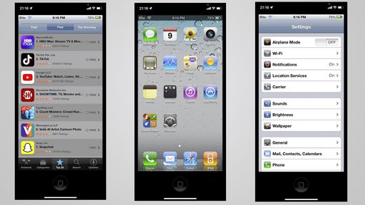 iOS 4 é recriado como um aplicativo para iPhone