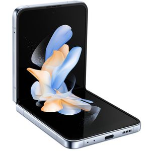 Smartphone Samsung Galaxy Z Flip 4, 5G, 128GB, 8GB RAM, Octa Core, Câmera Dupla 12MP, Tela Dobrável de 6.7, Azul - SM-F721BLBJZTO